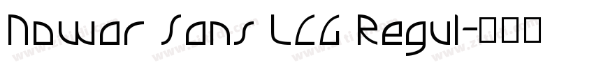 Nowar Sans LCG Regul字体转换